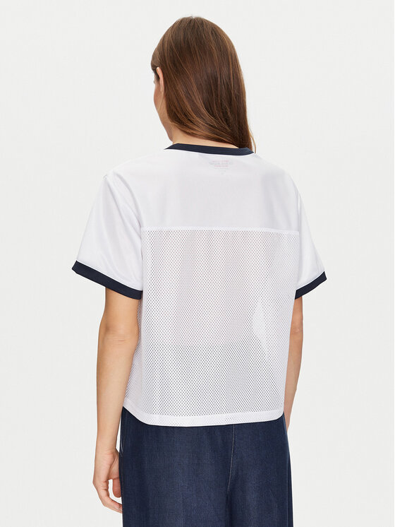 Guess Jeans Guess Jeans T-Shirt W5GI59 KCTE2 Biały Regular Fit