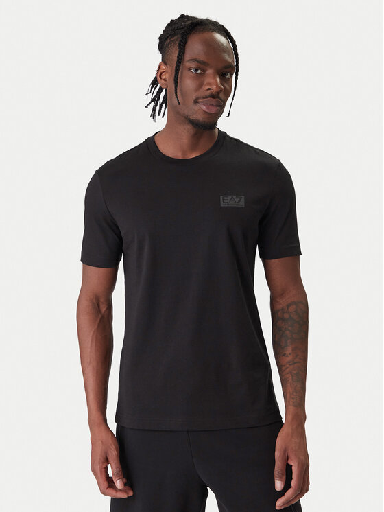 EA7 Emporio Armani EA7 Emporio Armani T-shirt 7M001487 AF17789 UC001 Crna Regular Fit