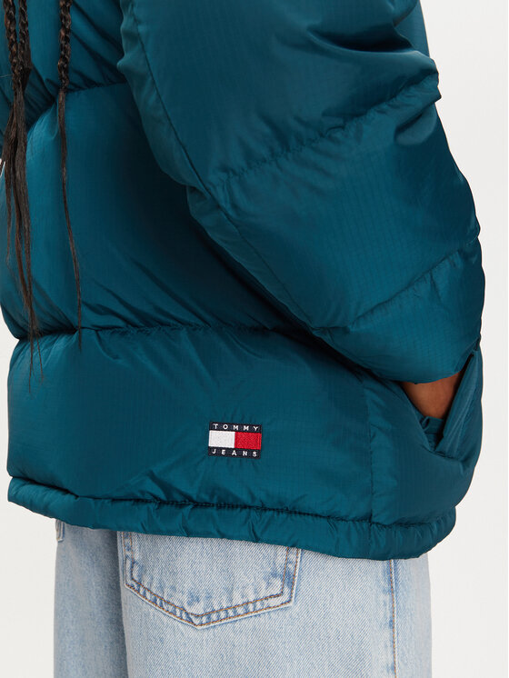Tommy Jeans Tommy Jeans Kurtka puchowa Alaska DW0DW18610 Zielony Regular Fit