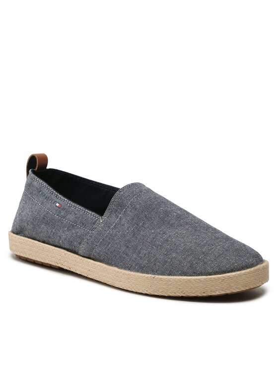 Tommy Hilfiger Еспадрили Th Espadrille Core Chambray FM0FM04451 Тъмносин