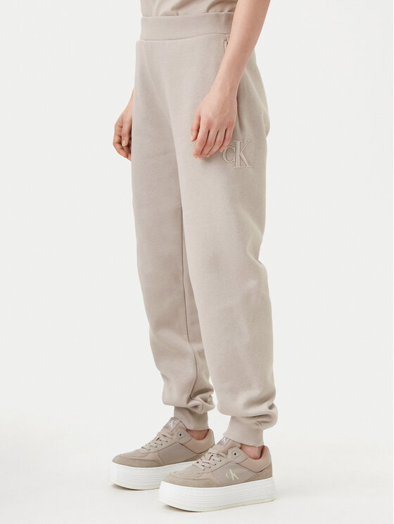 Calvin Klein Jeans Calvin Klein Jeans Melegítő alsó Raised J20J224841 Szürke Relaxed Fit