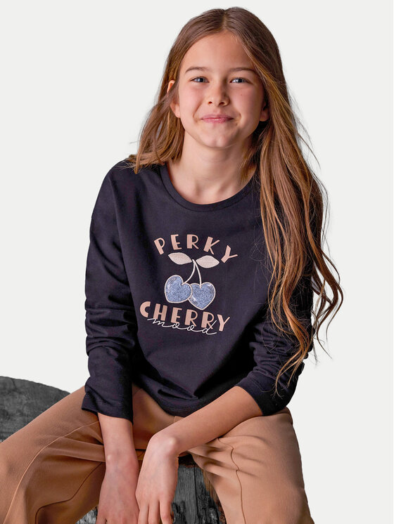Mayoral Bluzka 7021 Czarny Regular Fit