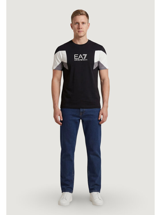 EA7 Emporio Armani EA7 Emporio Armani T-Shirt 7M001603 AF12503 Czarny Casual Fit