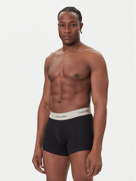Calvin Klein Underwear Calvin Klein Underwear Komplektas: 3 poros trumpikių LV00NB4446 Juoda