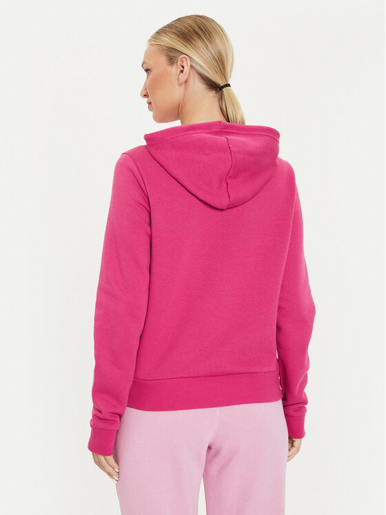 Reebok Reebok Bluză Fleece Hoodie Roz Regular Fit