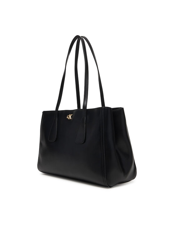 Calvin Klein Calvin Klein Torebka Ck Medium Work Tote LV04F3442G Czarny