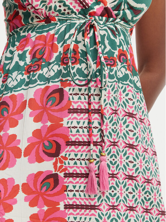 Iconique Iconique Літня сукня Lidia IC26-095 Кольоровий Regular Fit