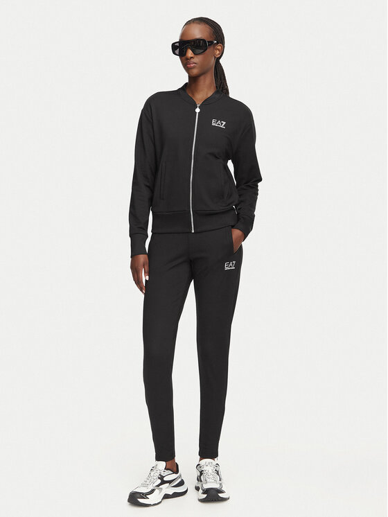 EA7 Emporio Armani Trening 8NTV60 TJFQZ 1200 Negru Regular Fit