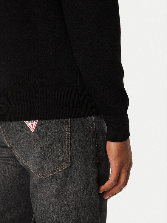 Guess Guess Pullover M6BR13 Z1361 Schwarz Regular Fit