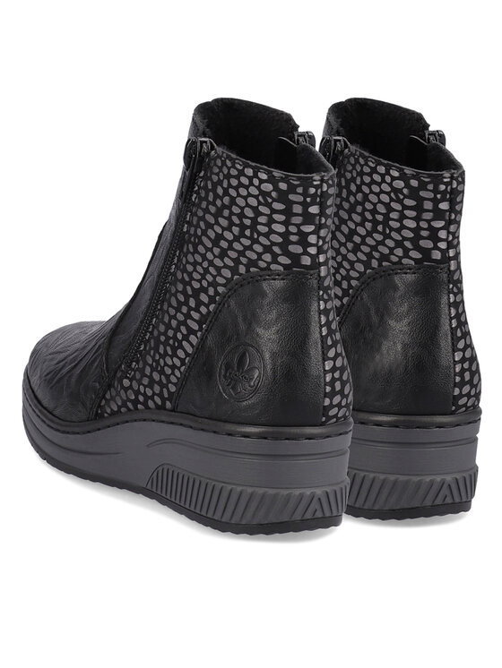 Rieker Rieker Botine 48759-00 Negru