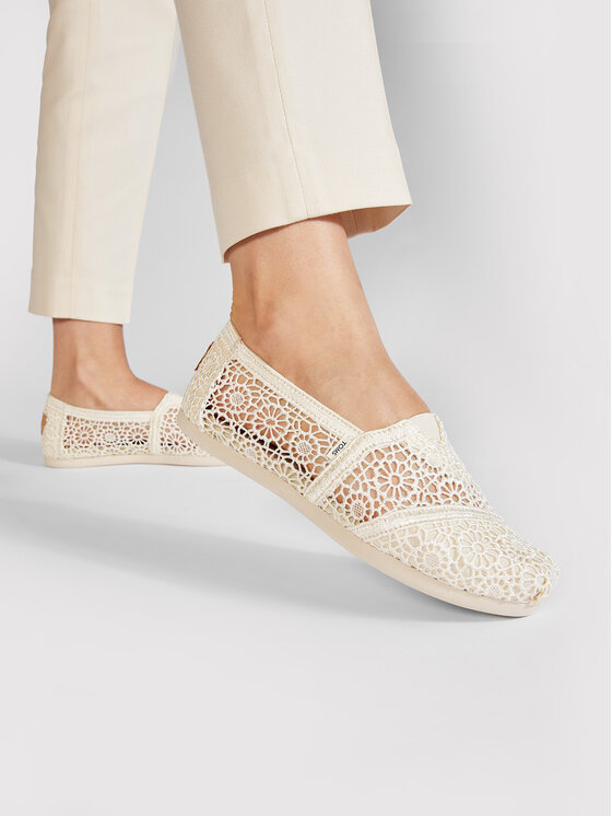 Toms Toms Туфлі Alpargata 10016241 Бежевий