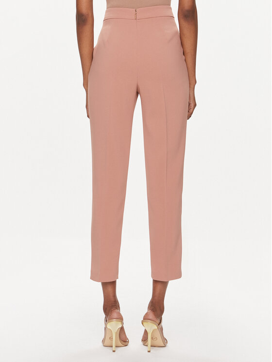 PINKO Pinko Hlače iz tkanine 102861 7624 Rjava Regular Fit