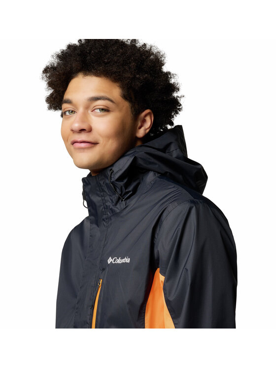 Columbia Columbia Kurtka przejściowa Pouring Adventure III Jacket Pomarańczowy Regular Fit