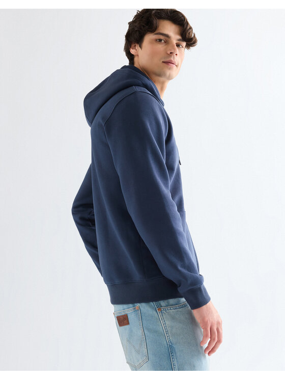 Wrangler Wrangler Bluza 112378028 Granatowy Regular Fit