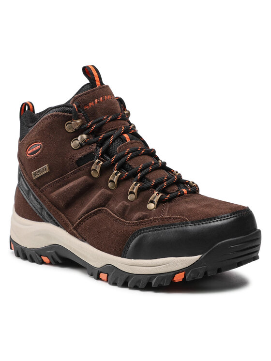 Skechers Skechers Trapery Pelmo 64869/DKBR Brązowy