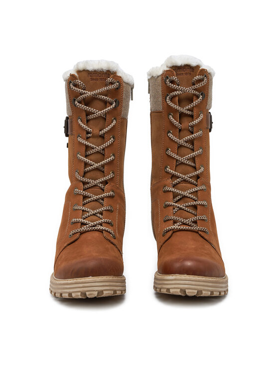 Remonte Remonte Schnürstiefeletten D0W72-22 Braun