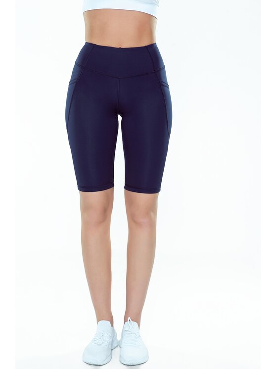 ROUGH RADICAL ROUGH RADICAL Szorty sportowe ALFA SHORTS Granatowy Slim Fit