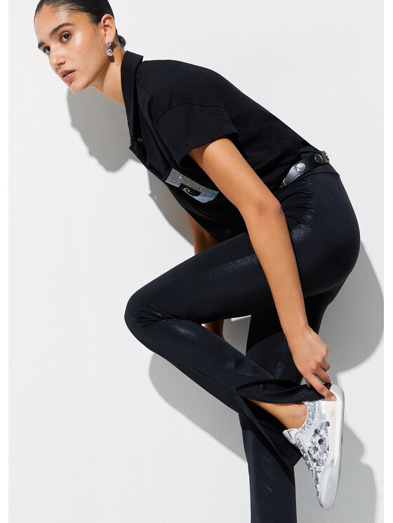 Liu Jo Liu Jo Pantaloni di tessuto TA6013J383122222 Nero Regular Fit