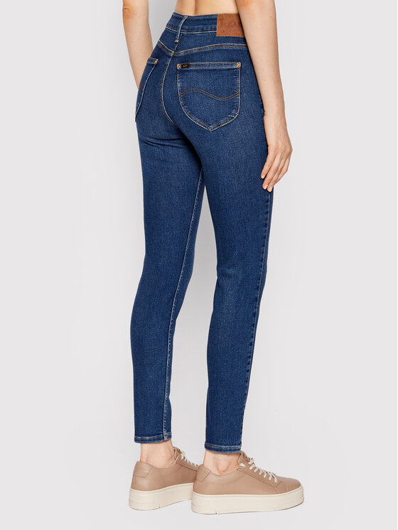 Lee Lee Джинси Forever L32SOVPE 112318860 Голубий Skinny Fit