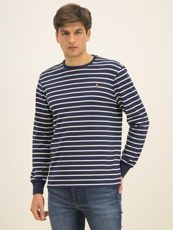 Polo Ralph Lauren Polo Ralph Lauren Longsleeve 710760122 Bleumarin Slim Fit
