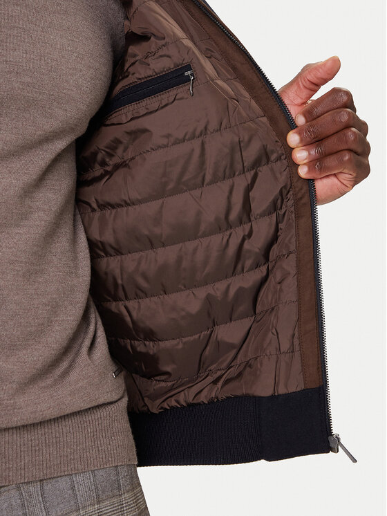 Bugatti Bugatti Prijelazna jakna 7600-85557D Tamnoplava Regular Fit