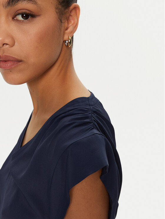 PINKO PINKO Palaidinė Melpomene 103113 A1O8 Tamsiai mėlyna Regular Fit
