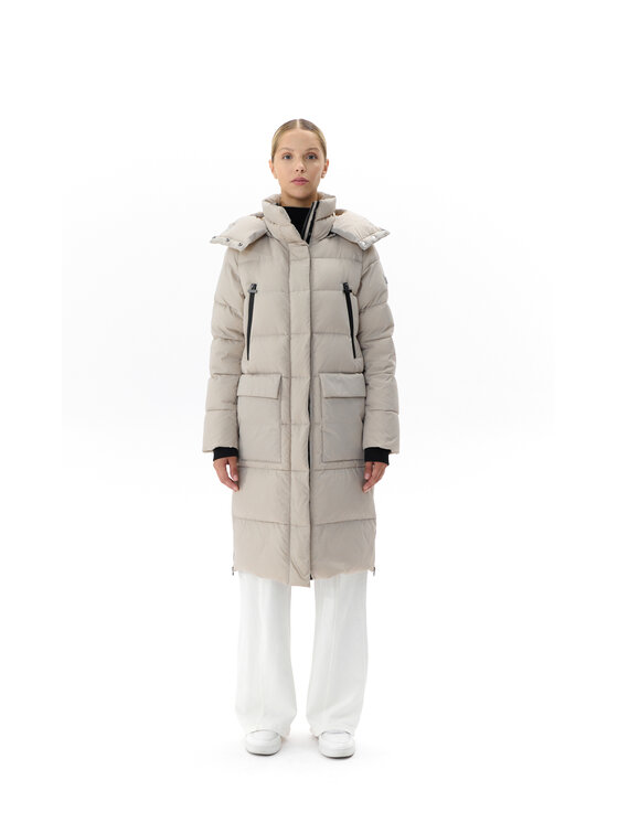Tiffi Tiffi Kurtka damska MARINELLA Szary Regular Fit