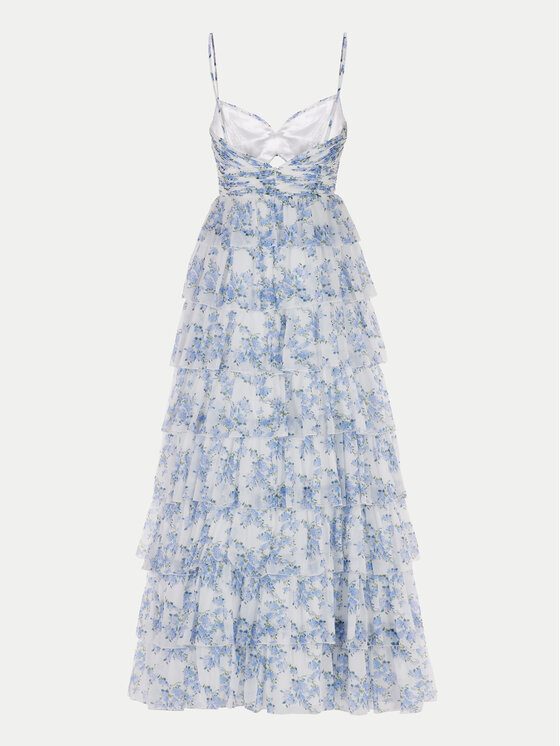 Hey Kyla Swing Abendkleid 5AH016HK Blau Regular Fit