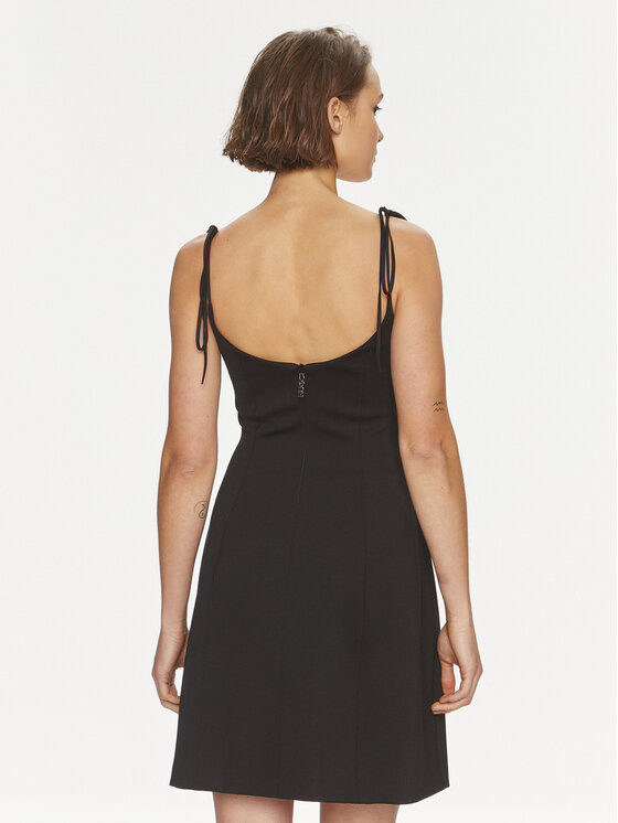 HUGO Hugo Ежедневна рокля Kamuran 50510426 Черен Regular Fit