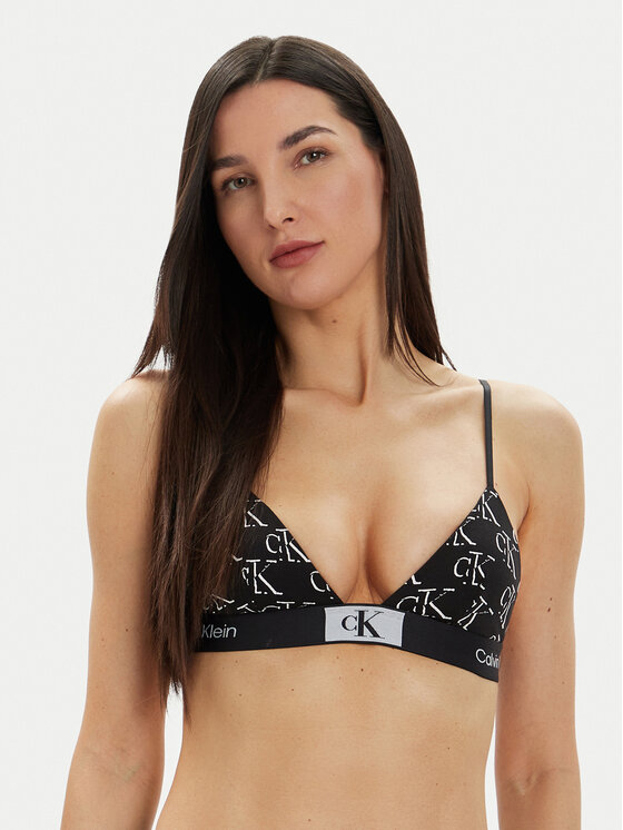 Calvin Klein Underwear Podprsenka Bralette 000QF7217E Čierna