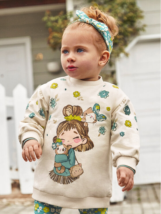 Mayoral Mayoral Kootud kleit 2922 Beež Regular Fit