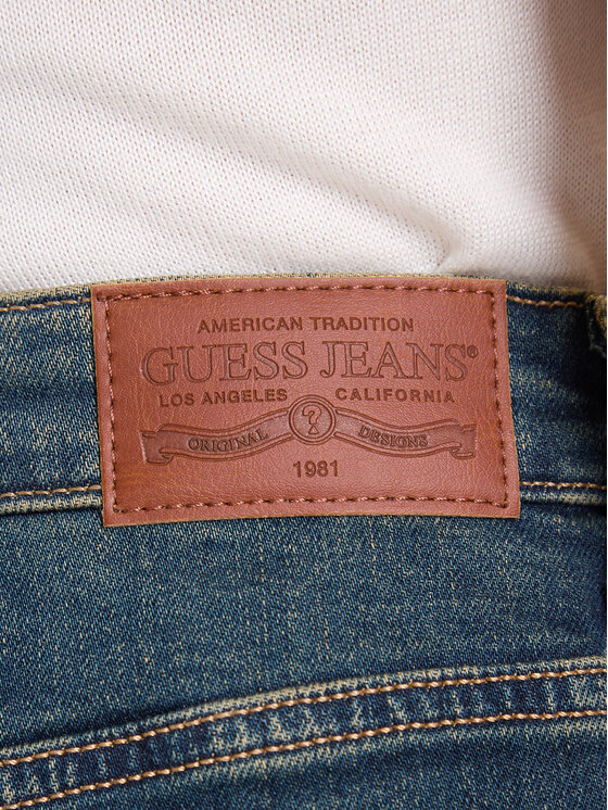 Guess Jeans Guess Jeans Джинси W5BA2Z D5RAB Cиній Wide Leg