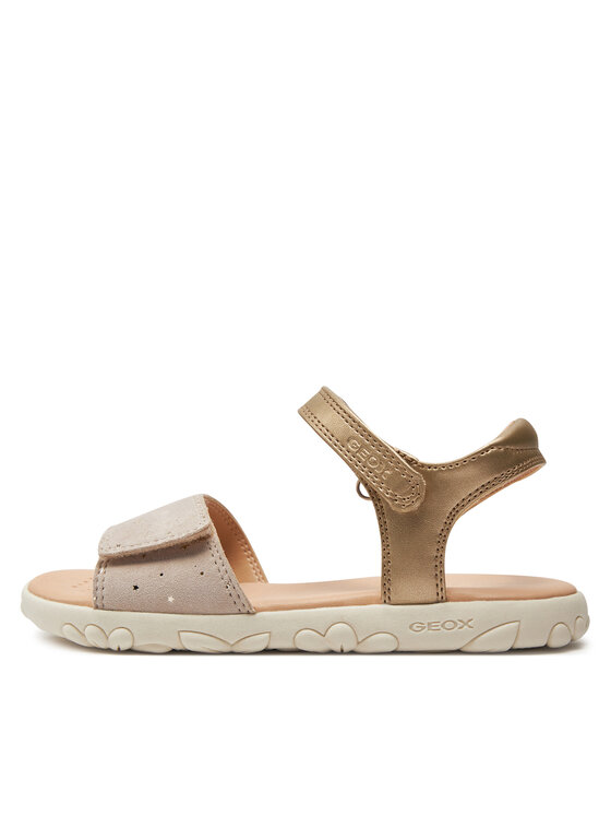 Geox Geox Sandale J Sandal Haiti Girl J028ZA 007NF C0208 D Zlatna