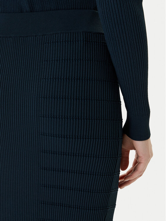 Guess Guess Zīmuļveida svārki W5YD66 Z0130 Zaļš Slim Fit
