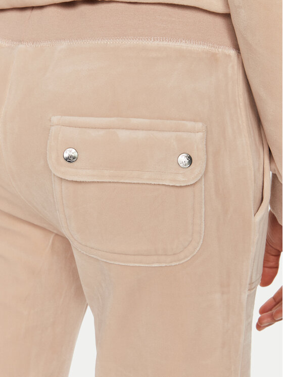 Juicy Couture Juicy Couture Долнище анцуг Del Ray JCAP180 Розов Regular Fit