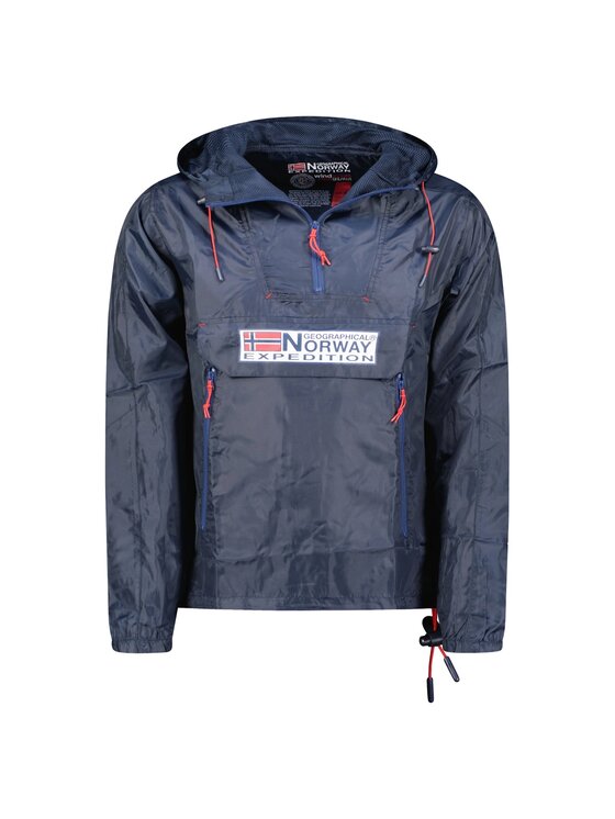 Geographical Norway Geographical Norway Kurtka przeciwdeszczowa WW4244H/GN-Navy Granatowy Regular Fit