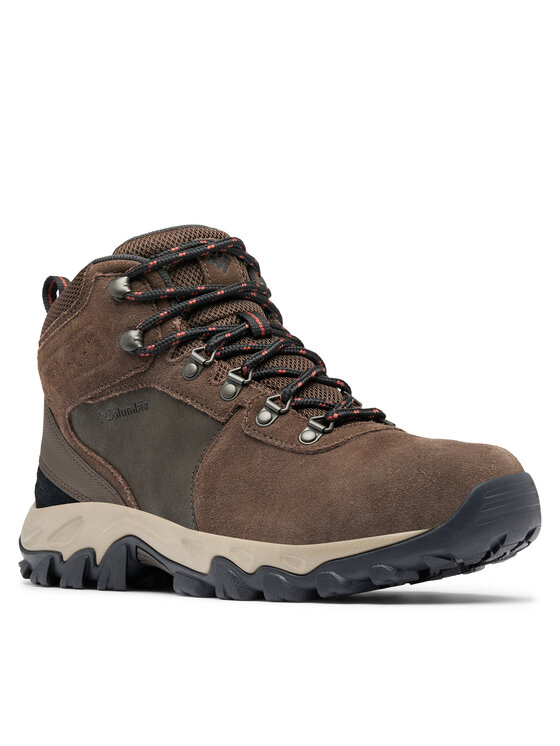 Columbia Columbia Trekking čevlji Newton Ridge Plus II Suede Wp 1746411 Rjava
