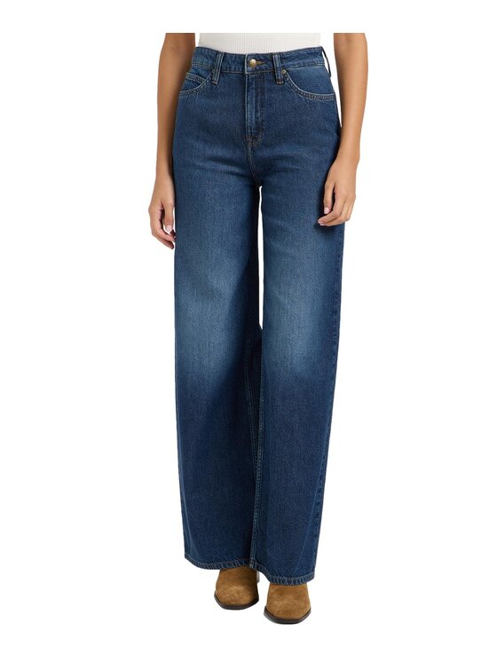 Lee Jeansy 112363523 Niebieski Loose Leg | Modivo.pl