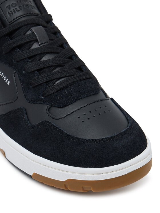 Tommy Hilfiger Tommy Hilfiger Sneakersy Th Basket Better Mix FM0FM05520 Czarny