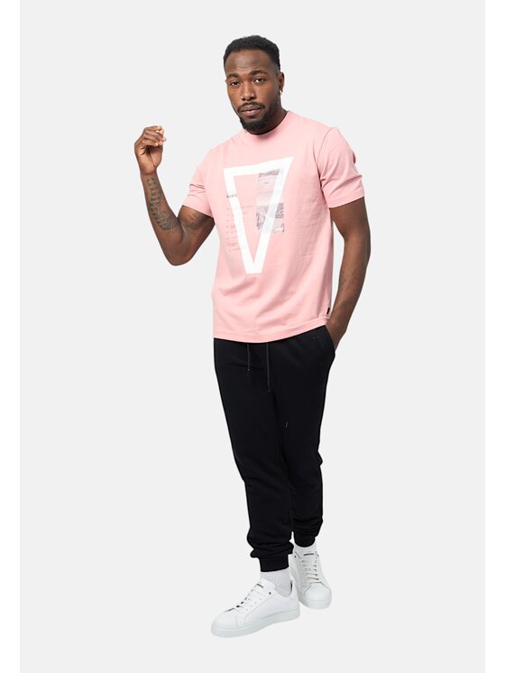 BOSS BOSS T-shirt q-roa-35438 Rosa Regular Fit