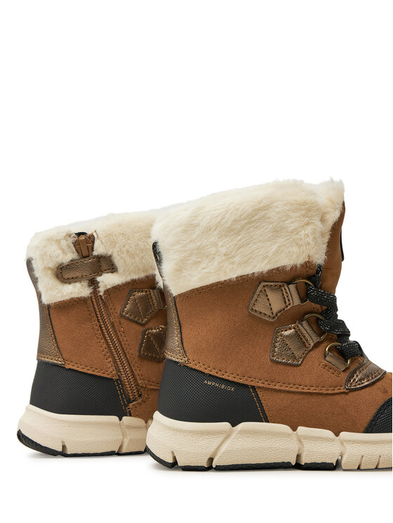Geox Geox Čizme za snijeg J Flexyper Girl B Ab J46APA 0AU50 C6175 M Smeđa