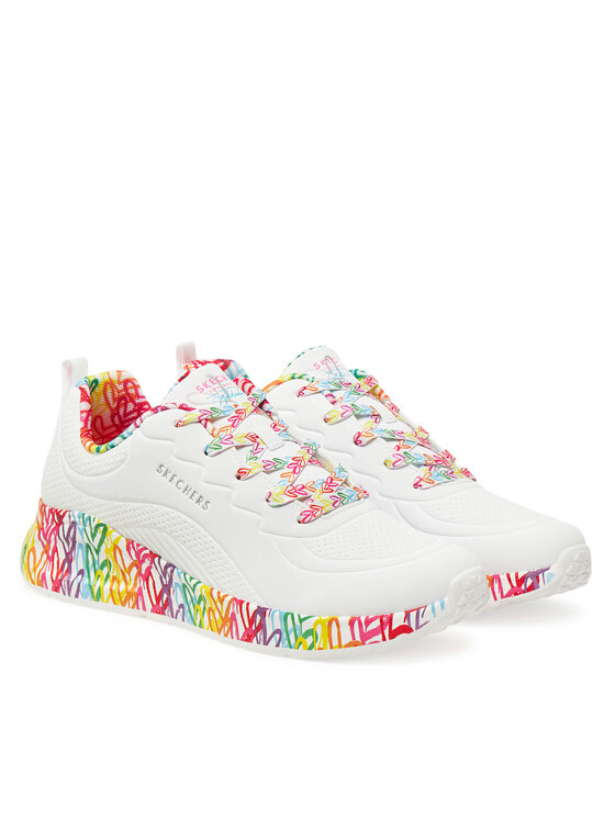 Skechers Skechers Sneakersy 177976/WMLT Biały