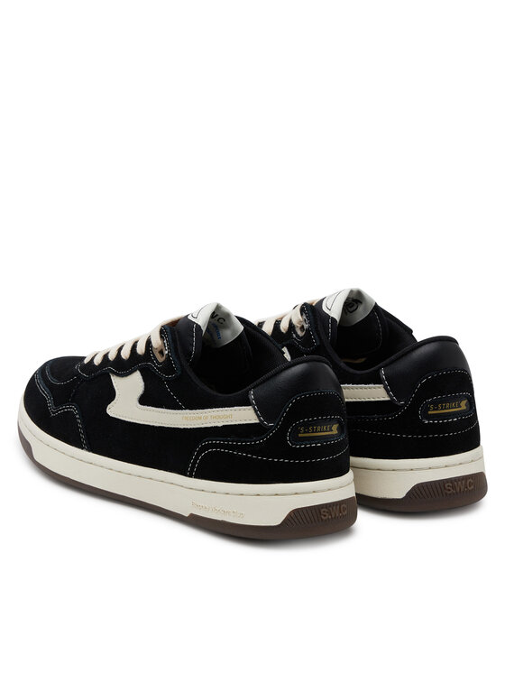S.W.C Stepney Workers Club S.W.C Stepney Workers Club Sneakersy Pro Cup 01 S-Strike YQ02015 Čierna