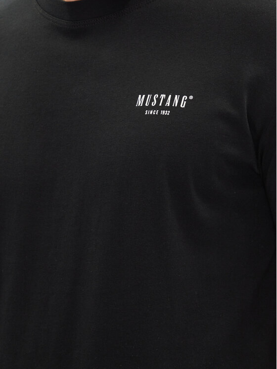 Mustang Mustang Tričko Austin 1016273 Čierna Regular Fit