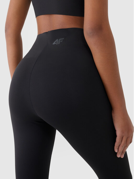4F 4F Legginsy MULTI ACTIVE Czarny Slim Fit