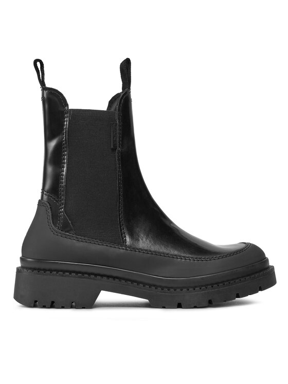 Gant Gant Kotníková obuv s elastickým prvkem Prepnovo Chelsea Boot 27551365 Černá