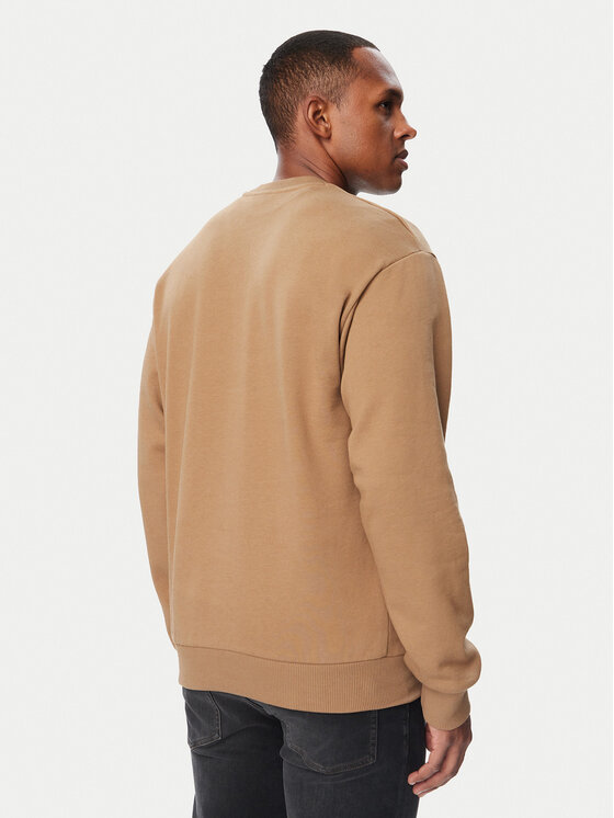Lacoste Lacoste Світшот SH8868 Світло-коричневий Regular Fit