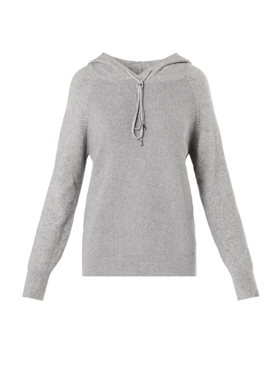 QUIOSQUE QUIOSQUE Sweter 6NG001230 Szary Regular Fit