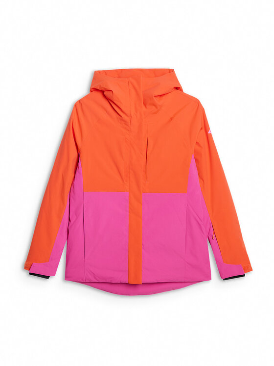 4F 4F Kurtka narciarska SKIWEAR Pomarańczowy Regular Fit