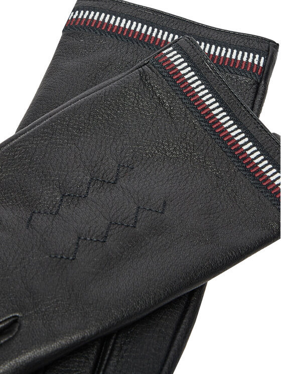 Tommy Hilfiger Tommy Hilfiger Rękawiczki Męskie Corp Love AM0AM12826 Czarny